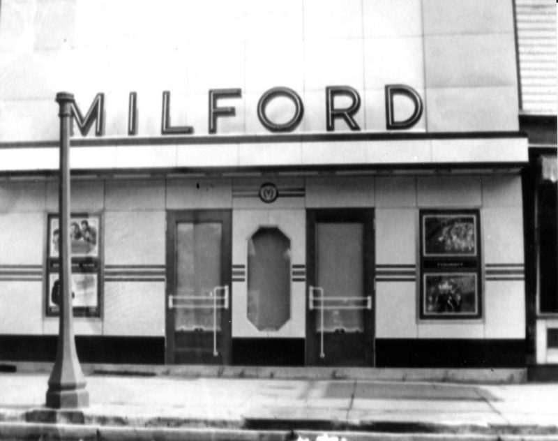 historical photo from jim crane Milford Theatre, Milford